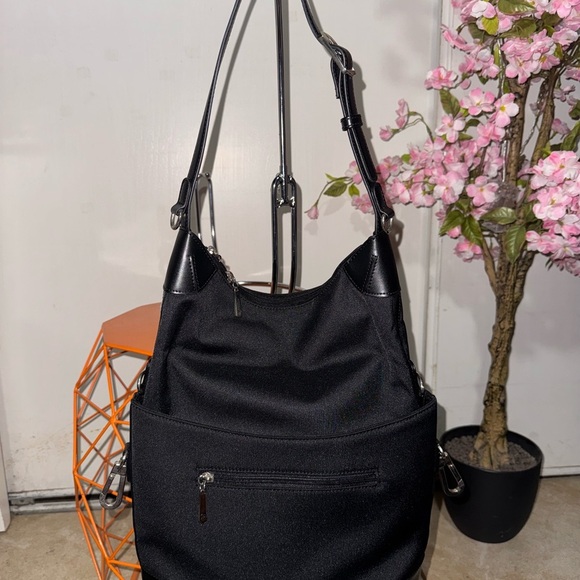 Joy Mangano Black Shoulder Bag with Adjustable Strap - Picture 8 of 12